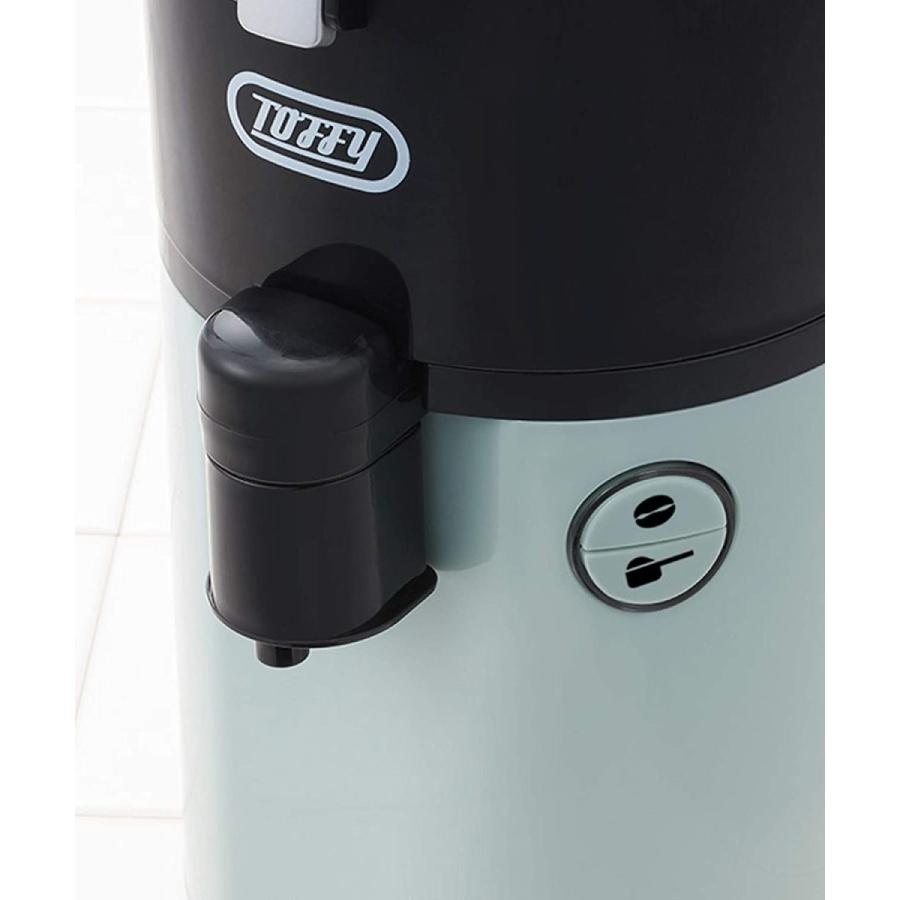 公式ストア Toffy トフィー 全自動ミル付コーヒーメーカー K Cm2 ペールアクア 珈琲 豆挽 ミル おうちカフェ レトロ かわいい K C コンビニ受取対応商品 Helpit Me