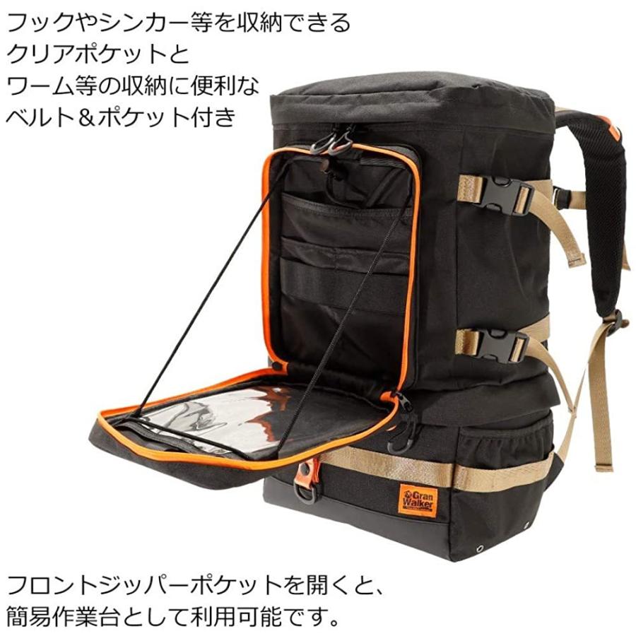 宅送 釣り リュック 防水 多機能 大容量 フィッシングバッグ ロッドホルダー 釣りバッグ タックルバッグ ブラック ゴールド ブラック 想像を超えての Esiba Tg