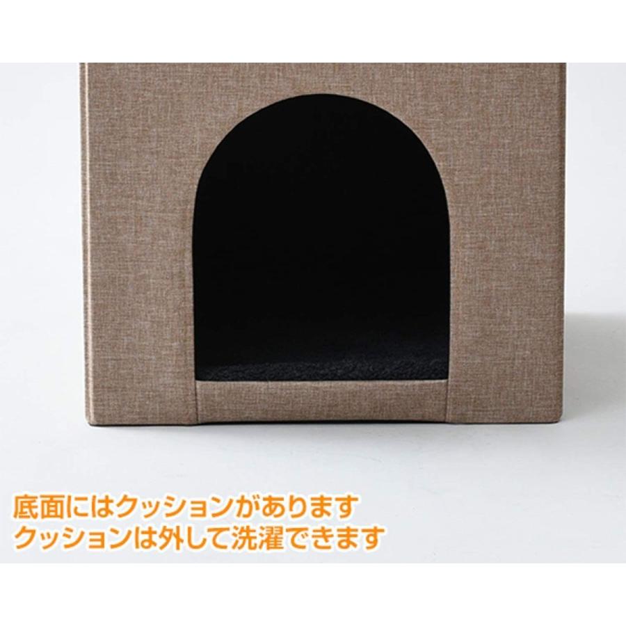 山善 Yamazen 山善 ペットハウス 収納スツール ブラウン 38 38cm One S More 通販 Yahoo ショッピング