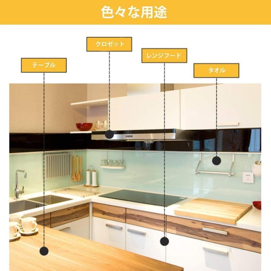 Atpwonzキッチン壁用汚れ防止シート40cm 500cm 透明シート キッチン用 家具 台所 防水 防油 防汚 耐熱 傷防止 貼りやすい One S More 通販 Yahoo ショッピング