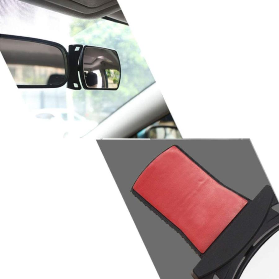 Heizi ルームミラー バックミラー 補助ミラー 車 ミラー ワイドミラー 視界 サポート 死角を減らす 2個セット One S More 通販 Yahoo ショッピング
