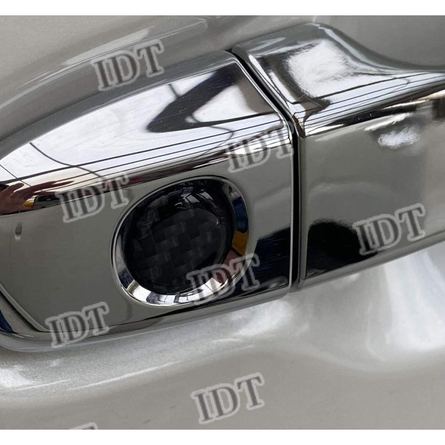 Idt ミニウエス付 トヨタ 新型 30系 アルファード ヴェルファイア ドアハンドル キーホールカバー 鍵穴 ガード 前期 後期 キーホ One S More 通販 Yahoo ショッピング