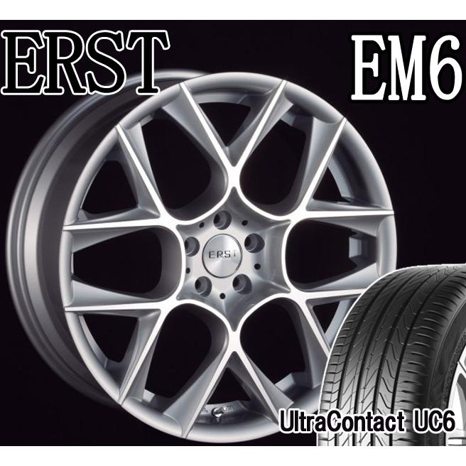 ボルボ(VOLVO)XC90(LB/LD)用 19インチ ホイール ERST EM6 WHEEL 19×8.0 