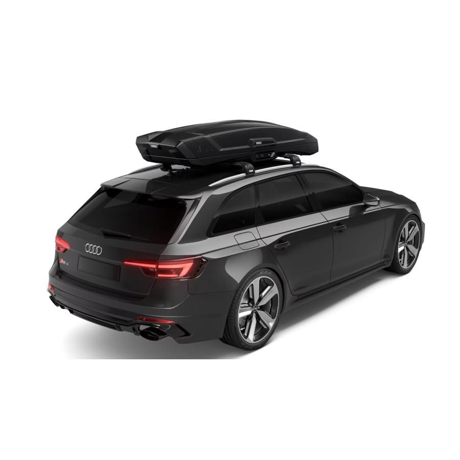 THULE（スーリー） ルーフボックス Vector M ブラックメタリック : ONE