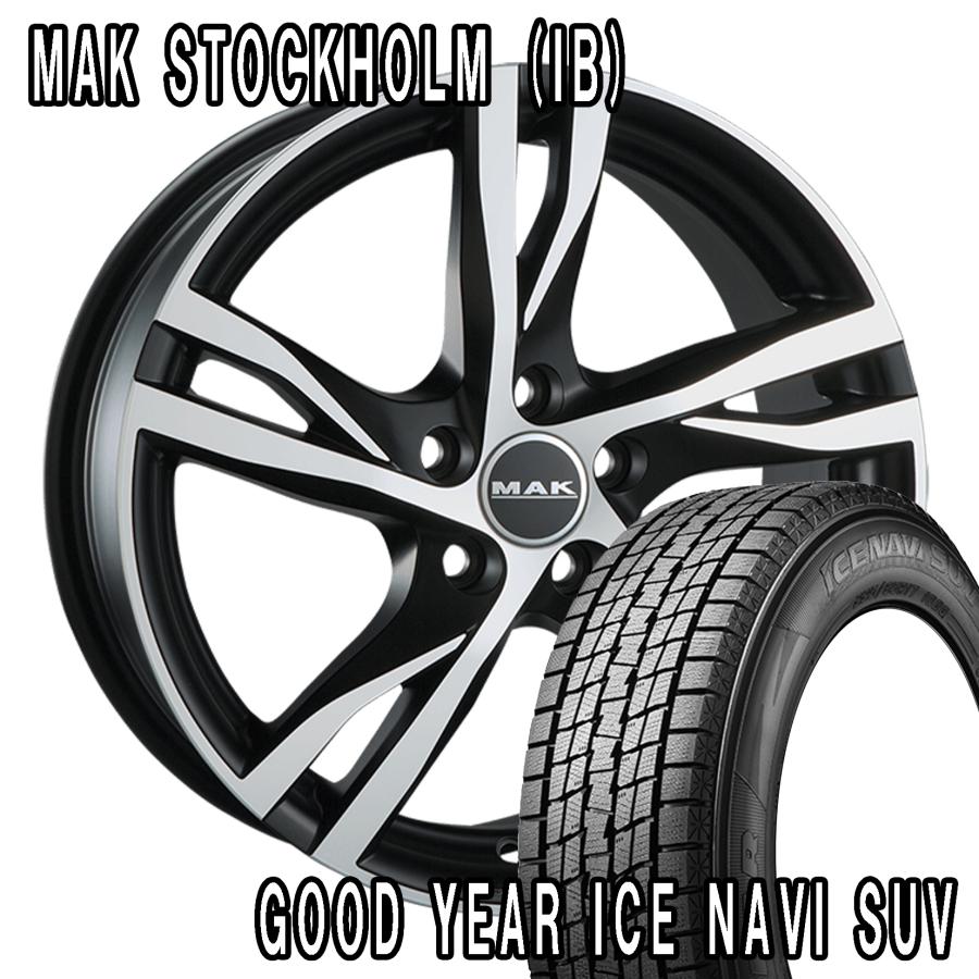 アイスナビ SUV MAK STOCKHOLM アイスブラック 19インチ グッドイヤー 