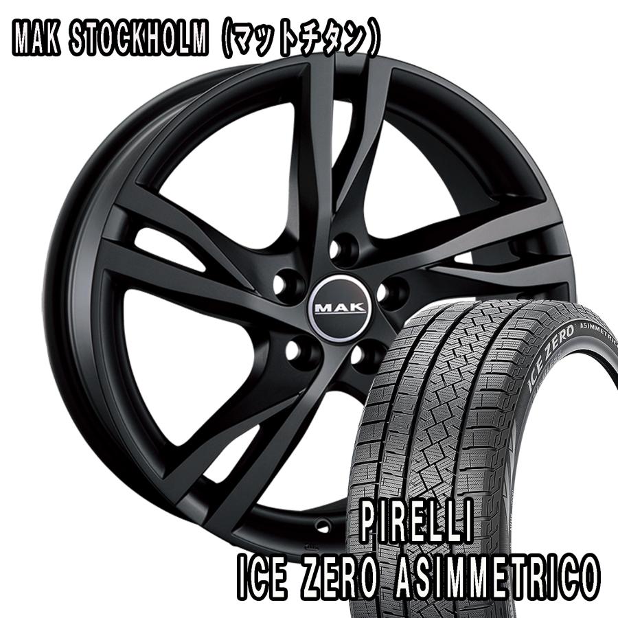 ICE ASIMMETRICO 【3/23限定ポイント3倍】MAK STOCKHOLM マットチタン 