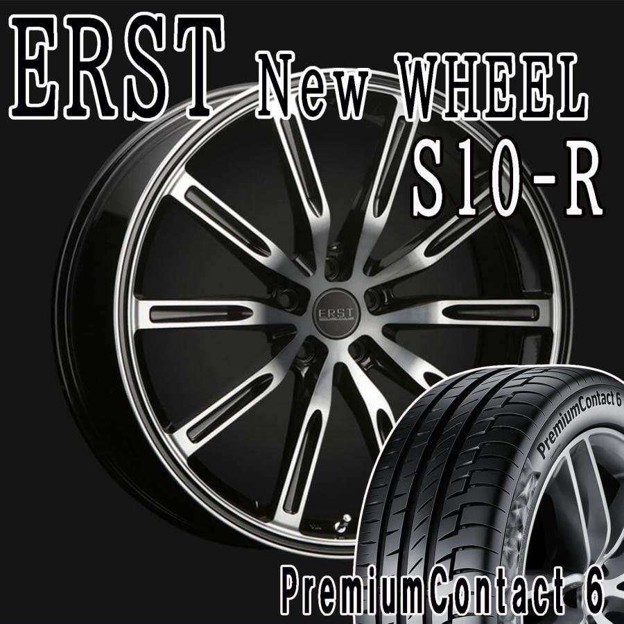 ERST newWHEEL S10-R 19×8.0J (40) ブラックライトスモーク/ポリッシュ 