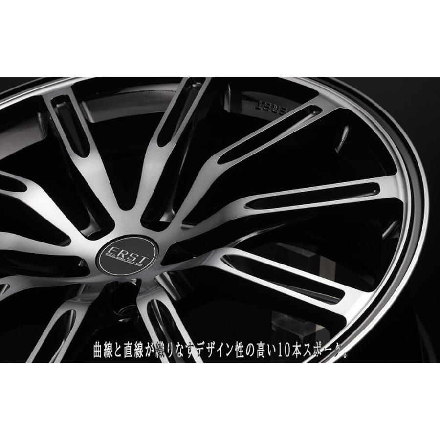 ERST newWHEEL S10-R 19×8.0J (40) ブラックライトスモーク/ポリッシュ V60(ZB)用 VOLVO認証コンチネンタルタイヤ４本セット！｜ones-onlineshop｜03