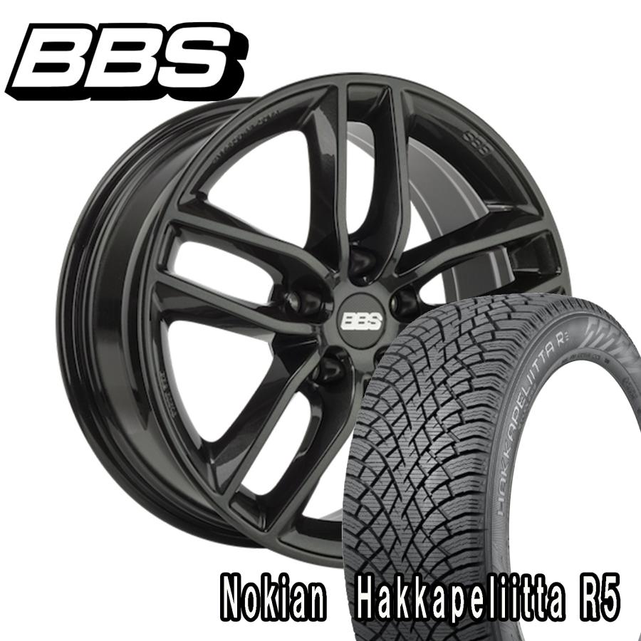 数量限定特別特価】BBS 18インチ ノキアンスタッドレスタイヤセット V  