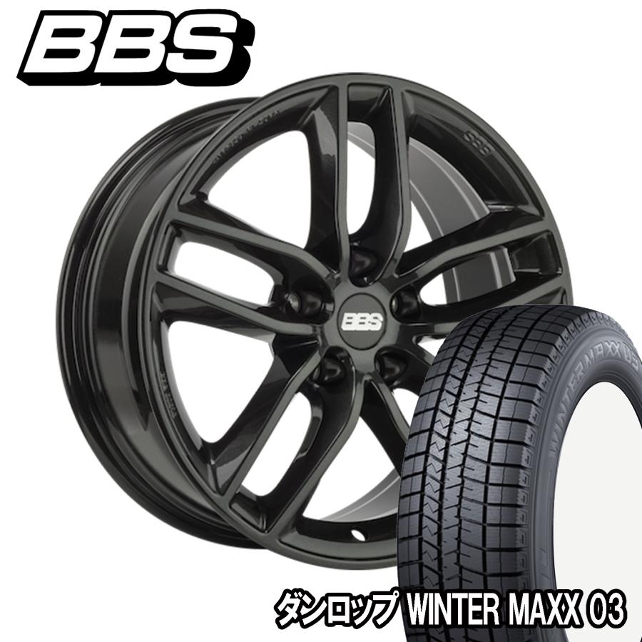 数量限定特別特価】BBS 18インチ ダンロップスタッドレスタイヤセット 