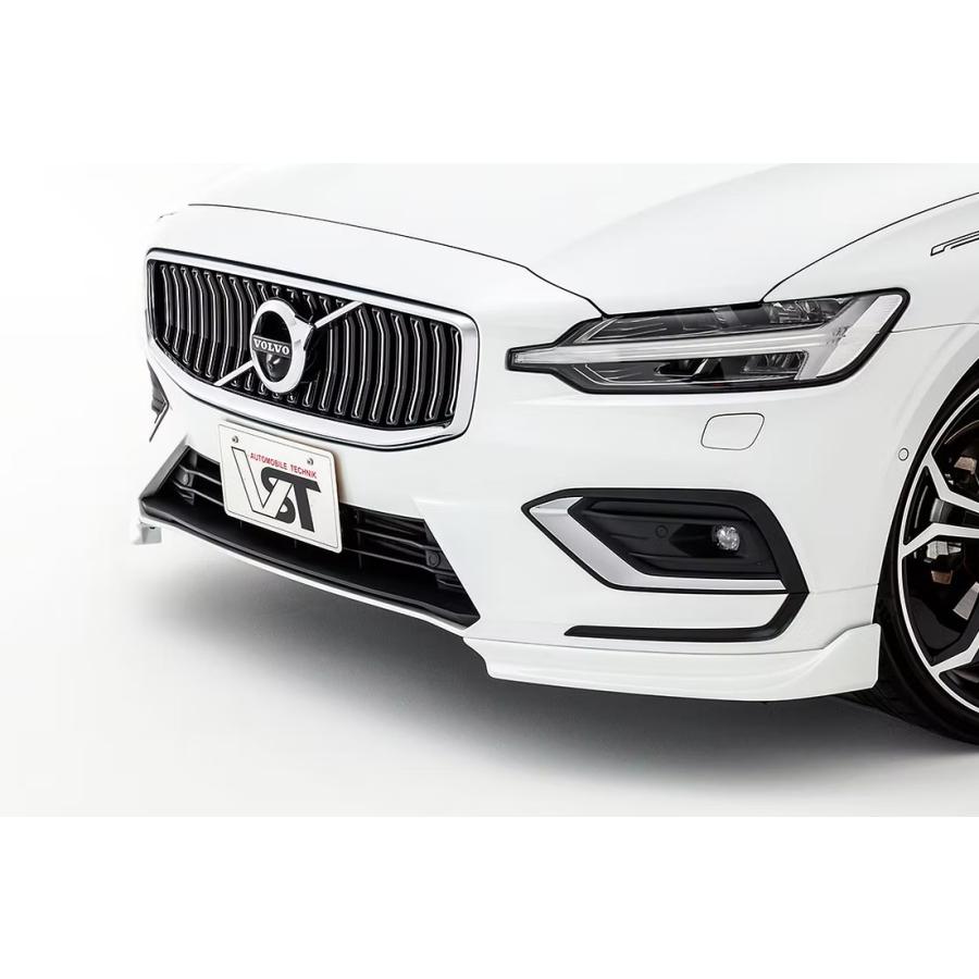 VST ボルボ V70Rフロントバンパースポイラー カーボンファイバー VST フロントリップスポイラー ボルボV60/S60(ZB)'19〜 FRP : ONE S