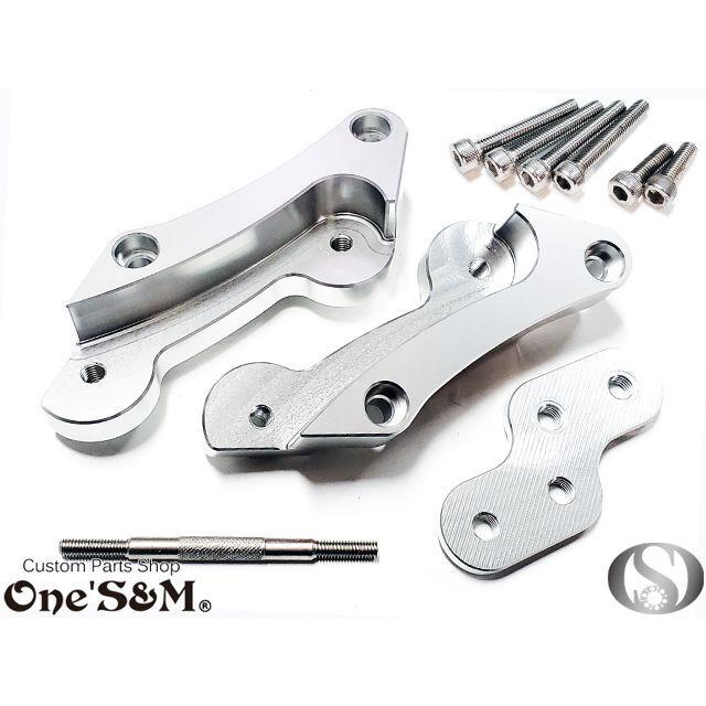 送料込！ 初回限定特価！ 数量限定 CNC アルミジュラルミン削り出し バックステップ CBR400F 専用の画像