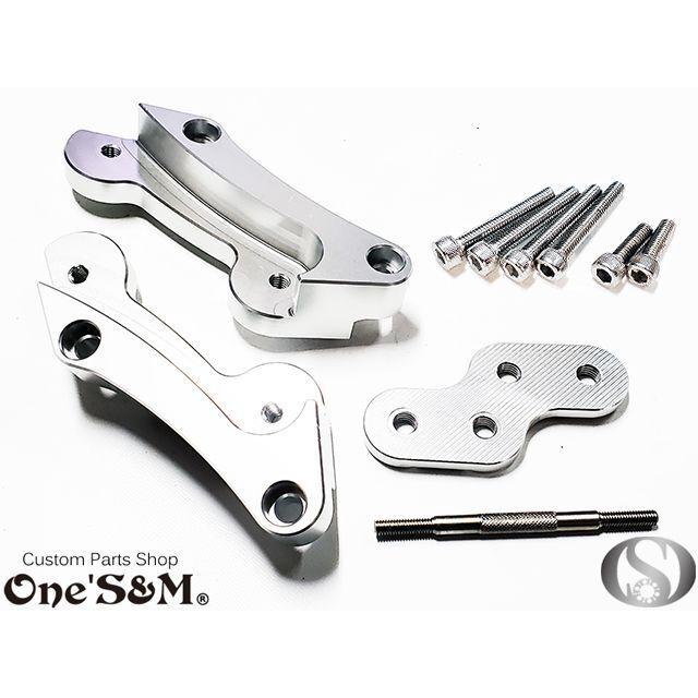 送料込！ 初回限定特価！ 数量限定 CNC アルミジュラルミン削り出し バックステップ CBR400F 専用の画像