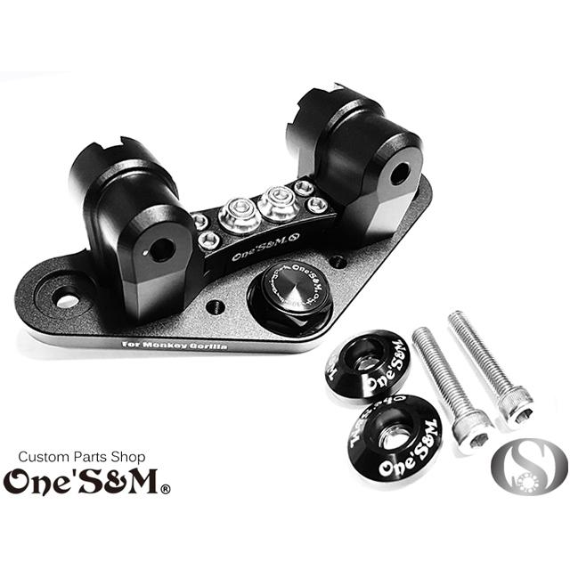 アクセサリー NS モンキー ゴリラ ダックス用 CNC くるくるハン用 トップブリッジ 最