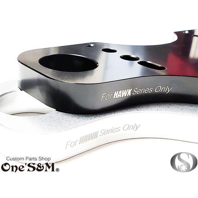 ホーク2 ホーク3用 最高級 CNC トップブリッジSP ステムナット付き