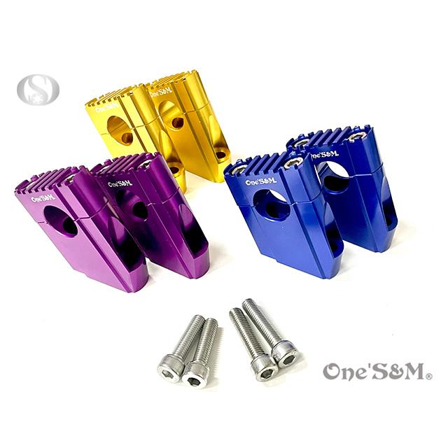 ゆ高品質 アルミ製 ハンドル セットバックKit ハンドルクランプ