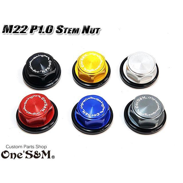 2ピース ステアリングステムナット ステムナット M22 P1.0 2ピース ステアリングステムナット ステムナット M22 P1.0