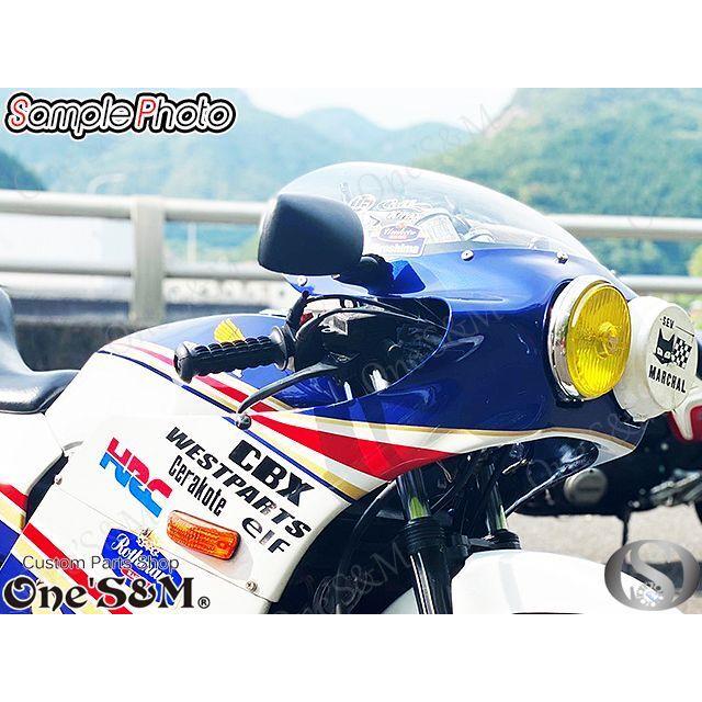 カフェミラー ロケットカウル カウル用 左右セット 後方確認ミラー G3-5B
