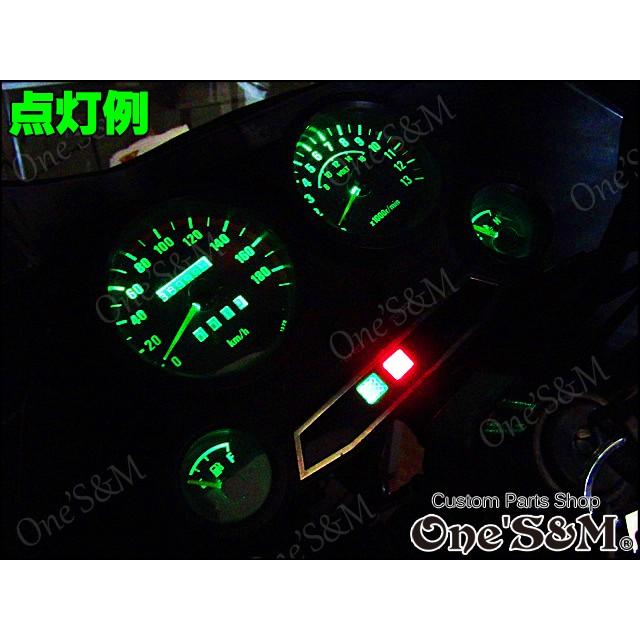 ゆGPZ900R 対応 高輝度SMD LEDメーター球 スピードメーター タコ 