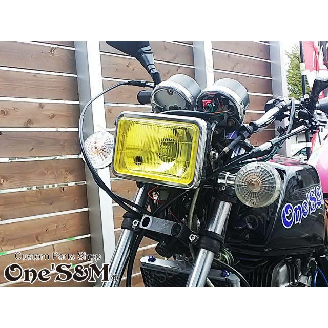 アウトレット品 角型ヘッドライト イエローレンズ 高品質LED アウトレット品 角型ヘッドライト イエローレンズ 高品質LED