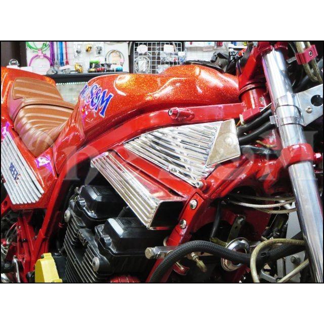 大切な ＣＢＲ４００Ｆ エアーガイド①赤 BEET キジマ レッド asakusa