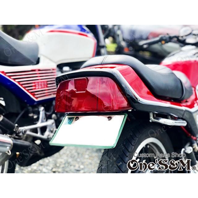 ワンズ製 テールレンズカバー テールランプカバー ブレーキランプカバー ウインカーレンズカバー CBX400F CBXテール 対応