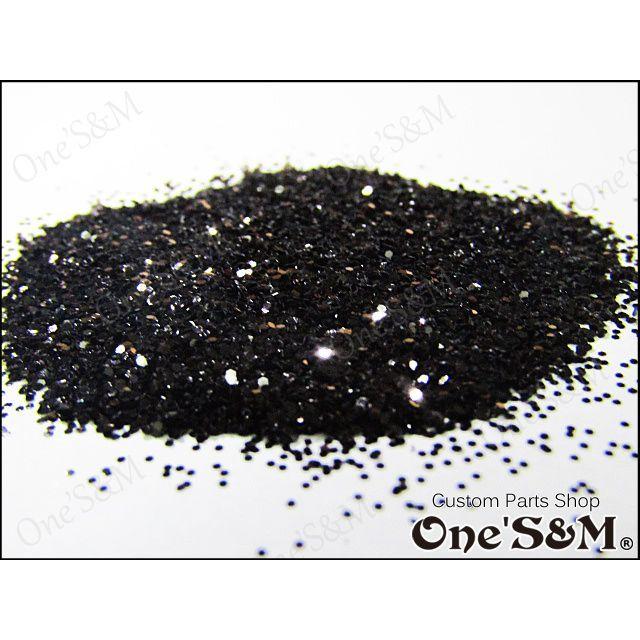 ゆ最高級 50g 六角ラメフレーク 塗装 0.5mm カラー:ブラック