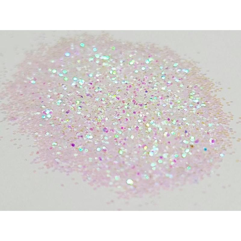 ゆ高品質六角ラメ フレーク 50g 塗装 カラー:クリア オーロラ