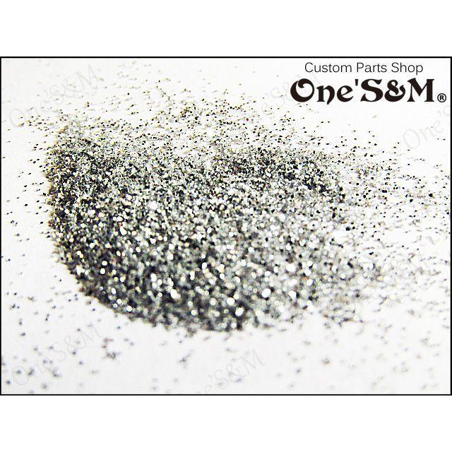 ゆ高品質 50g 六角ラメフレーク 塗装 0.2mm カラー:シルバー [U10-3SV