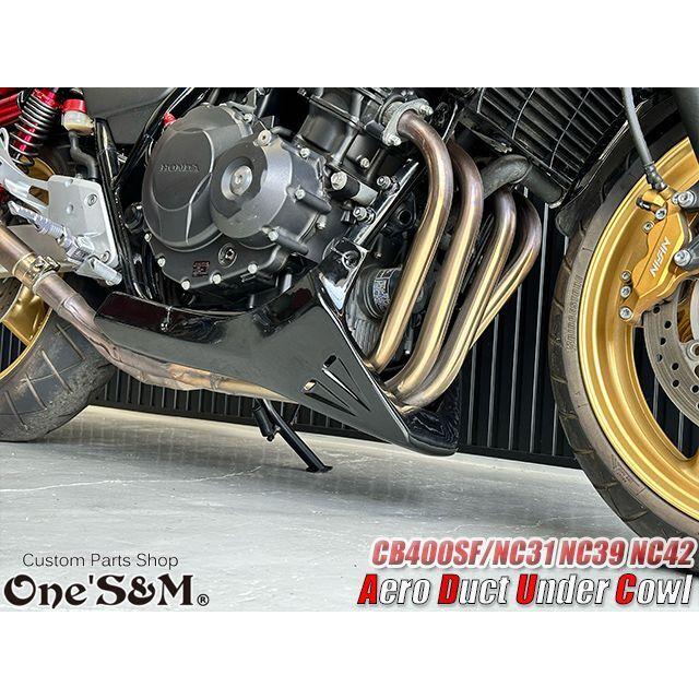 NEW アンダーカウル 黒/ブラック ツインダクトVer. CB400SF NC31 NEW アンダーカウル 黒/ブラック ツインダクトVer. CB400SF NC31