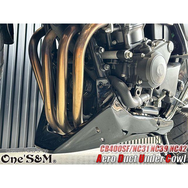 NEW アンダーカウル 黒/ブラック ツインダクトVer. CB400SF NC31 NEW アンダーカウル 黒/ブラック ツインダクトVer. CB400SF NC31