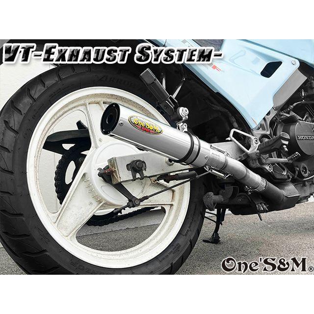 純正エキパイ専用 50.8mm マフラー中間パイプ付き VT250F VTZ250 純正エキパイ専用 50.8mm マフラー中間パイプ付き VT250F VTZ250