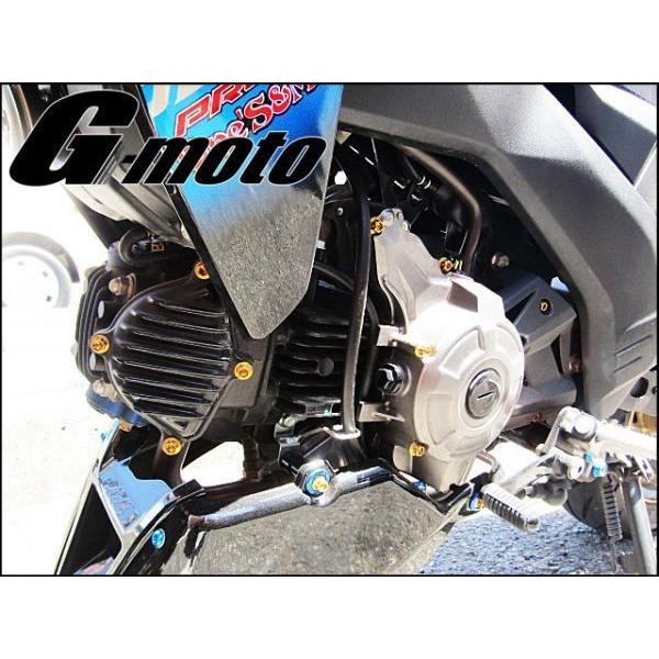 ゆG-moto Z125Pro Z125プロ 対応 ステンレス製 ゴールドボルト 22本Set