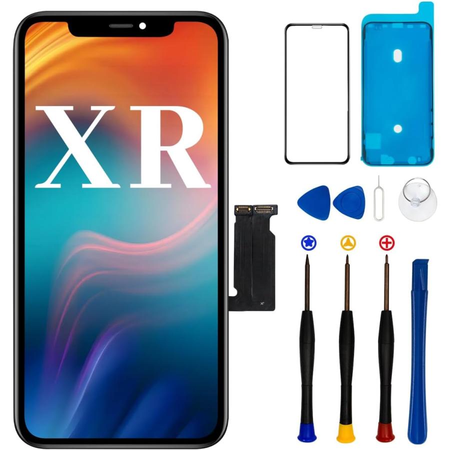 保証付き】iPhoneXR 高品質 フロントパネル 液晶パネル ガラスパネル 