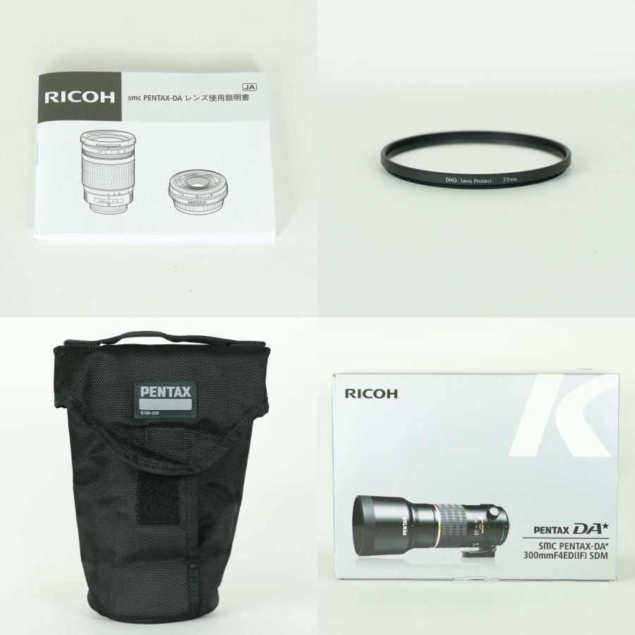 美品 | フィルター付] PENTAX smc PENTAX-DA☆300mmF4ED[IF] SDM K