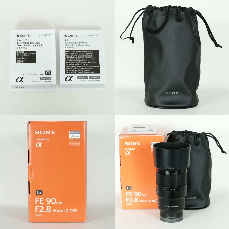 SONY FE 90mm F2.8 Macro OSS SEL90M28G 美品 良品] SONY FE 90mm F2.8 Macro G OSS SEL90M28G / ソニーEマウント
