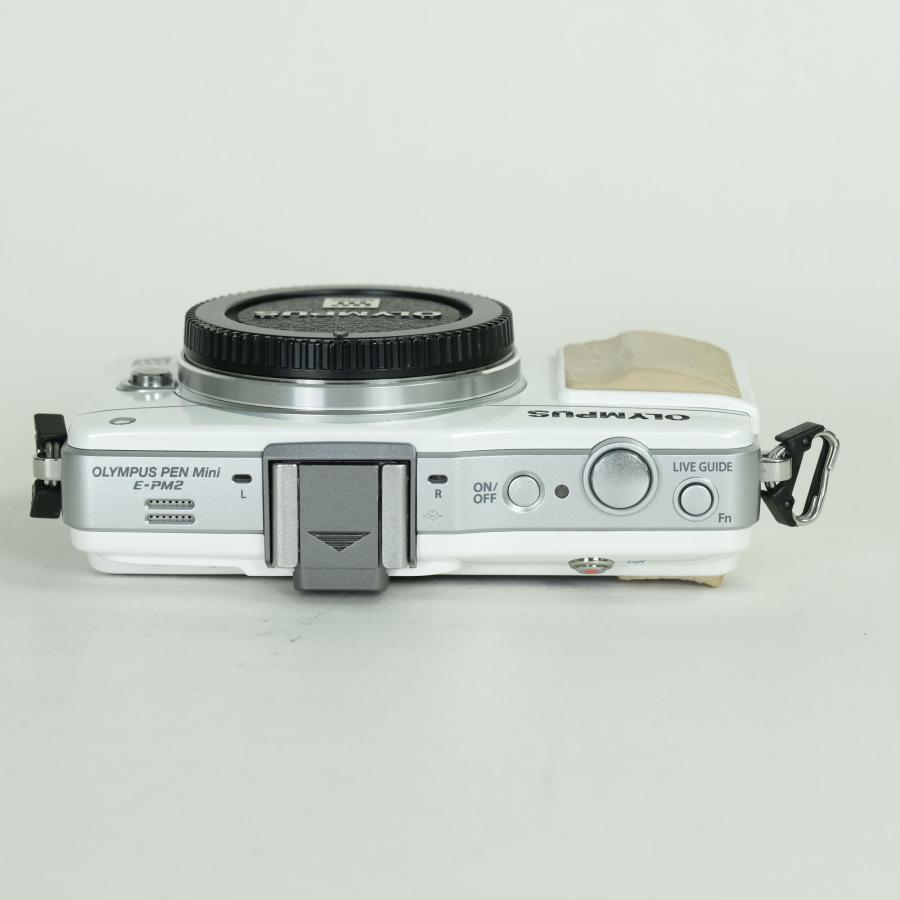 並品 | シャッター数1,630回] OLYMPUS PEN mini E-PM2 ボディ ホワイト 