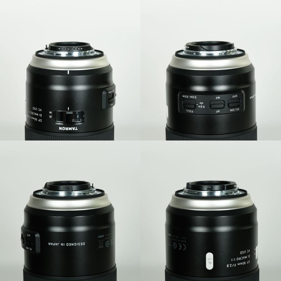 注意事項あり｜フィルター付] TAMRON SP 90mm F/2.8 Di MACRO 1:1 VC