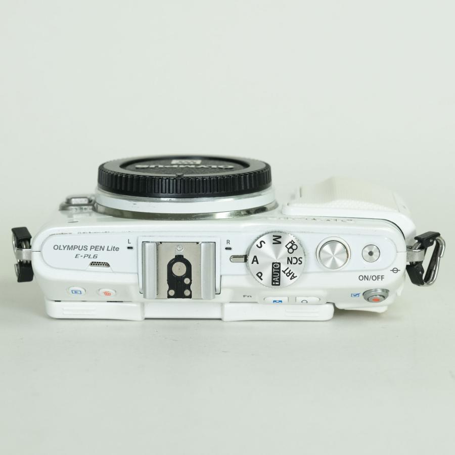 難あり品] OLYMPUS PEN Lite E-PL6 ボディ ホワイト | マイクロフォー