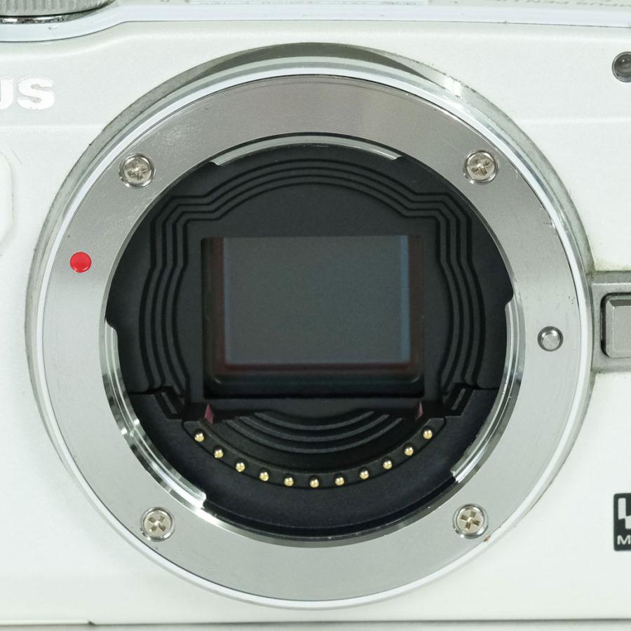 難あり品] OLYMPUS PEN Lite E-PL6 ボディ ホワイト | マイクロフォー