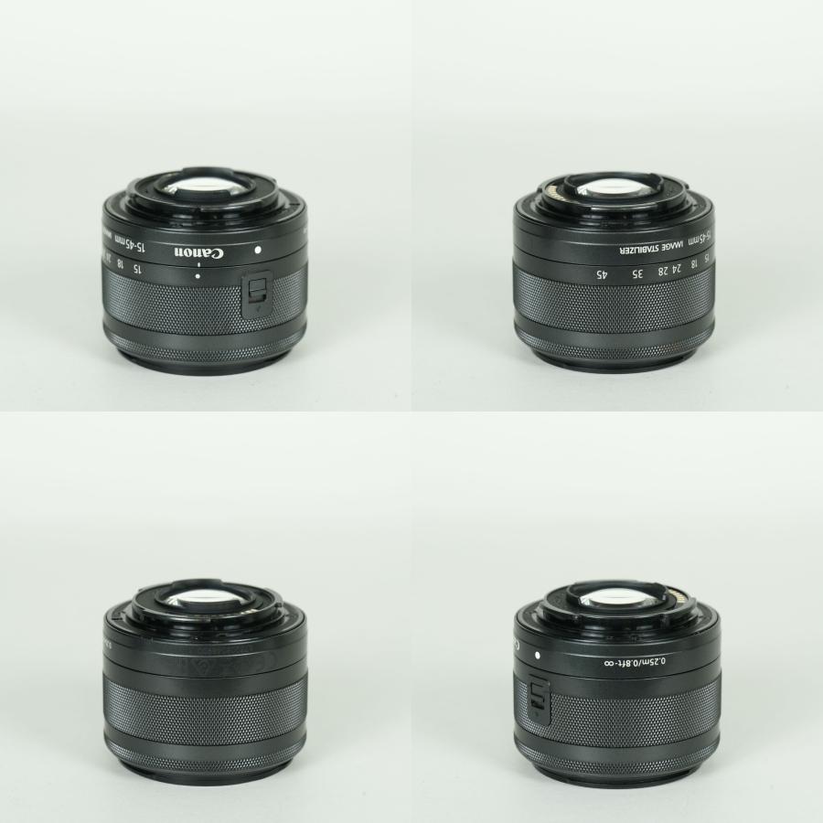 並品] Canon EF-M15-45mm F3.5-6.3 IS STM [グラファイト] | EF-M
