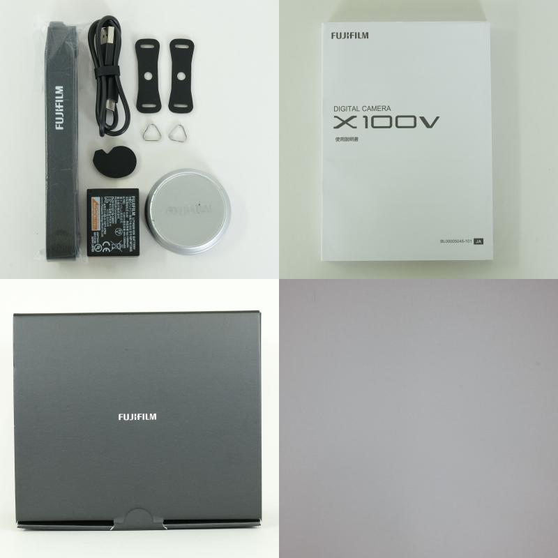 [並品 | シャッター数13，100回] FUJIFILM X100V シルバー | コンパクトデジタルカメラ