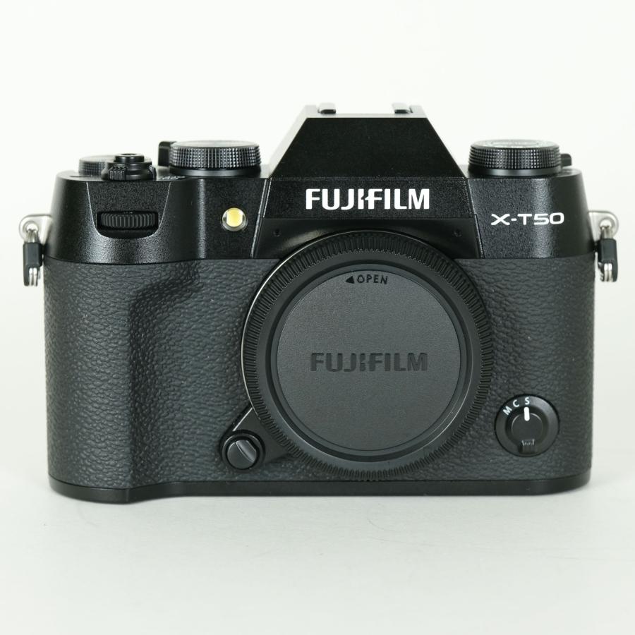 美品 | シャッター数2,142回] FUJIFILM X-T50 [ボディ ブラック] X