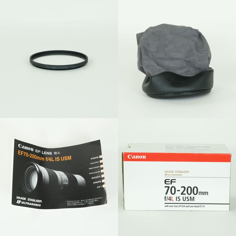 美品 | フィルター付] Canon EF70-200mm F4L IS USM EFマウント