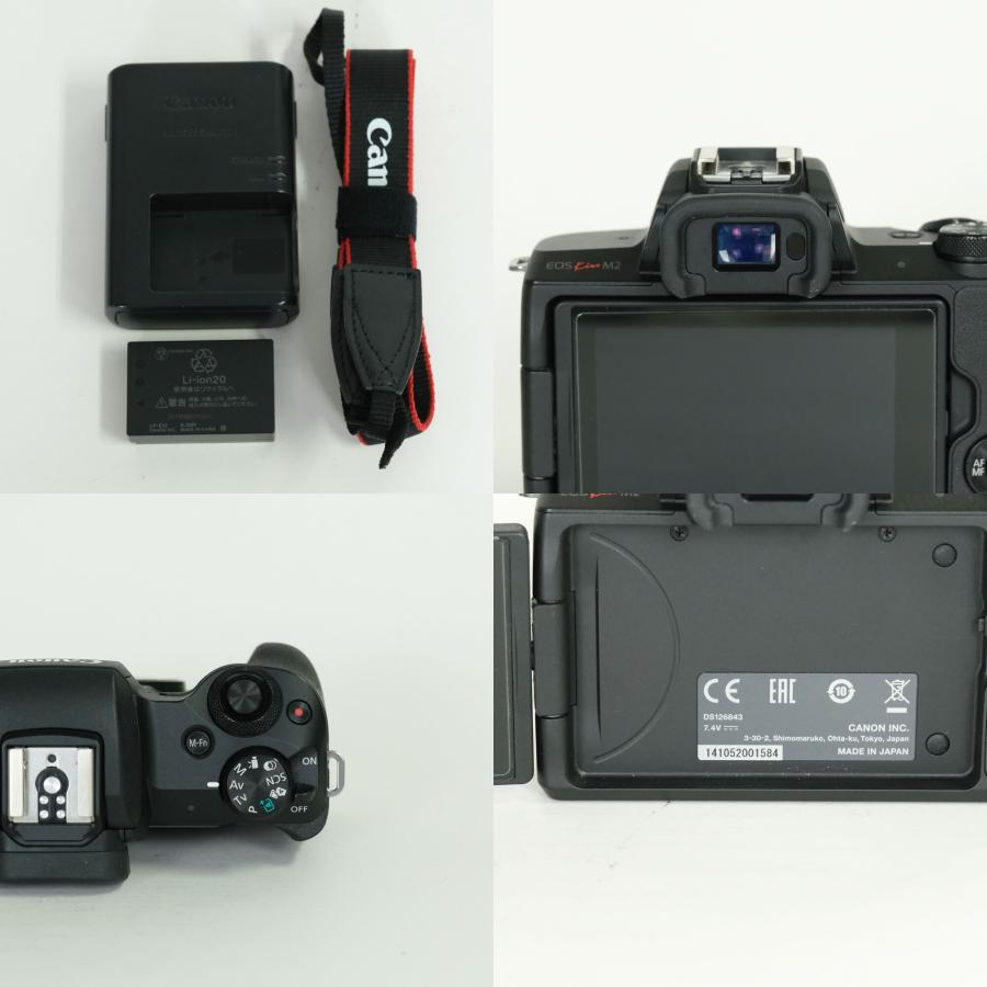 良品] Canon EOS Kiss M2 [ボディ ブラック] | EF-Mマウント