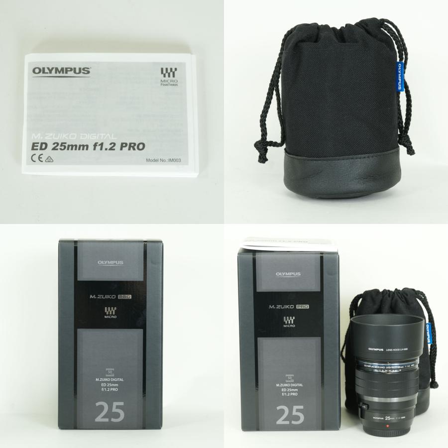 美品] OLYMPUS M.ZUIKO DIGITAL ED 25mm F1.2 PRO | マイクロフォー
