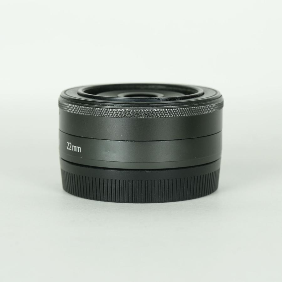 ジャンク品 | フィルター付] Canon EF-M22mm F2 STM [グラファイト] EF