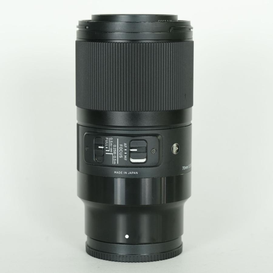 並品] SIGMA 70mm F2.8 DG MACRO｜Art [ソニーE用] | SONY Eマウント