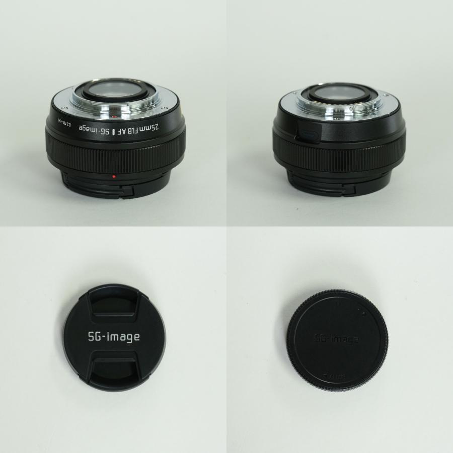 美品] SG-image AF 25mm F1.8 Type II [フジフイルムX用] [ブラック