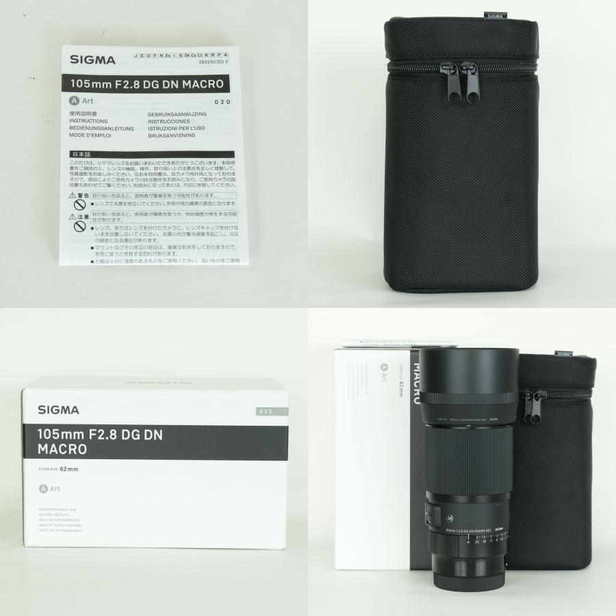美品] SIGMA 105mm F2.8 DG DN Macro｜Art [ライカL用] | LEICA L